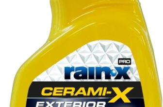 Rain-X Ceramic Exterior Detailer – Advanced Ceramic Coating for Superior Hydrophobic Protection & High-Gloss Shine – Shields Against UV Damage, Dirt & Water – 750ml