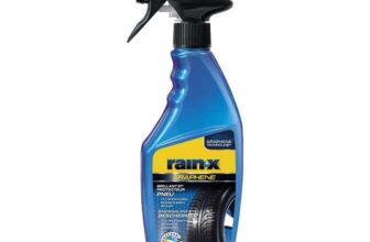 Rain-X Graphene Tyre Shine & Protectant – Deep Black Glossy Finish