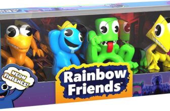 Rainbow Friends Minifigure 4-pack Neon Finish Series 2