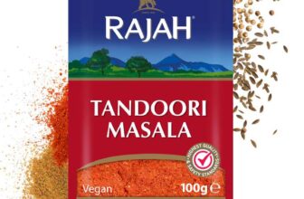 Rajah Spices Tandoori Masala Seasoning Tandoori Rub Tandoori Marinade Tandoori Spice Mix (100G) – S&S 76p