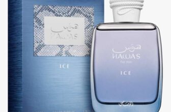 Rasasi Hawas Ice eau de parfum for men – 100ml – Damaged Packaging – With Code via App