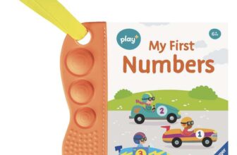 Ravensburger Play Flip & Pop: First Numbers – Infant and Baby Sensory Book