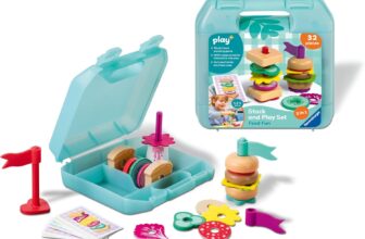 Ravensburger Play Infant & Toddler – Stack and Play Set Food Fun Educational Toys Age 18 Months And Up Toys and Gifts