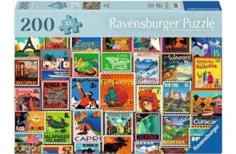 Ravensburger Travel Stamps 200-Piece Puzzle for 9