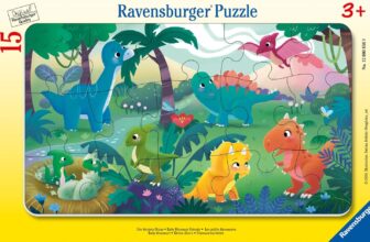 Ravensburger frame puzzle Baby Dinosaur Friends 15 pieces Age 3 and up