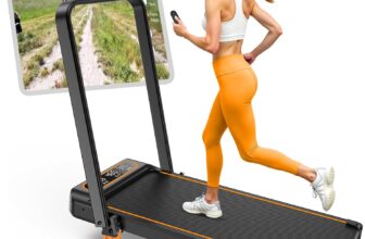 Rayspace 15% Tilt Treadmill, Upgraded 3.5HP Low Noise Treadmill for Home, 4 in 1 Folding Treadmill, Walking Mat with Handle, 350 Lbs Capacity