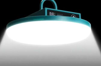 Rechargeable 4800mAh Super Bright LED Camping Lantern with 3 Modes with voucher and checkout discount – Sold by Letour9228 FBA