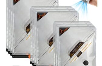 Rechargeable Cordless Pump Vacuum Storage Bags for Travel, 12-Pack