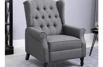 Recliner Armchair for Living Room Reclining Chair with Footrest