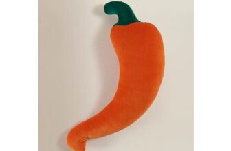 Red Chilli Shaped Cushion