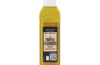 Reduced Olive Oils – eg. Waitrose Rich Truffle Flavoured Olive Oil (250ml) – In Store White City