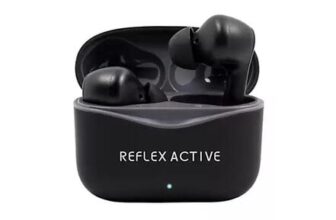 Reflex Active Pro Noise Cancelling True Wireless Stereo Earbuds – Satin Black