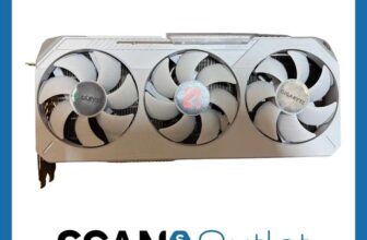 Refurbished Gigabyte Radeon RX 9070 XT GAMING OC ICE 16GB GDDR6 Graphics Card, RDNA4, 4096 S – With Code – Sold by Scan