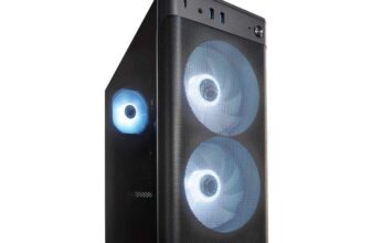 Refurbished Medion ERAZER Recon E45 AMD Ryzen 5-5500 16GB RAM 1TB SSD RTX 5060 Windows 11 Gaming PC