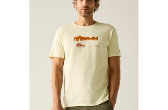 Regatta White Stone Wilderness Cline IX T-Shirt