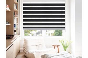 Rehan and Co Zebra Day/Night Roller Blinds 243×165 Cm