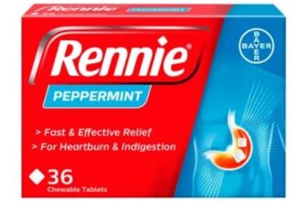 Rennie Peppermint 36 Chewable Tablets