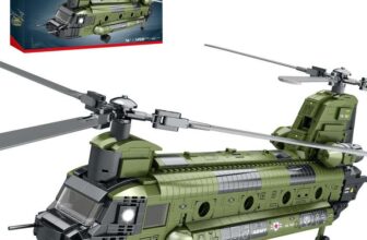 Reobrix CH-47 Military Helicopter Building Block Kit for Adults (1458 Pcs) Sold by reobrix / FBA