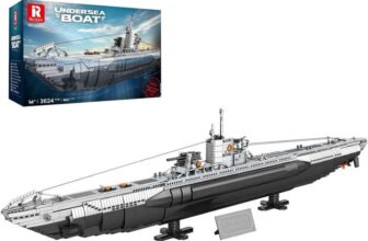 Reobrix Military U-Boat Building Block Toy, WW2 German U-35 Submarine (3660Pcs) Voucher Price Sold by reobrix / FBA