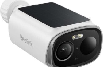 Reolink Solar Security Camera Outdoor Wireless, Battery-powered, 5MP Video, Live View, AI Detection