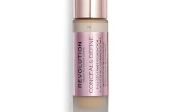 Revolution Beauty London, Conceal and Define, Foundation, F8, 23ml