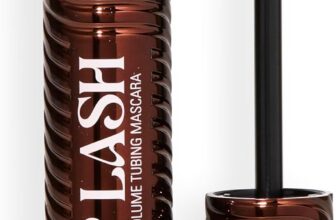 Revolution Wrap Lash Tubing Mascara, Brown Smudge-Proof & Water-Resistant for Length & Volume, Vegan & Cruelty-Free, 8.5ml