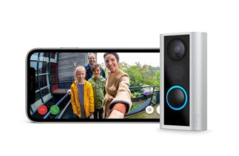 Ring Peephole camera doorbell – 5475 mm door thickness