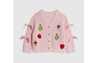 River Island Girls Christmas Cardigan – Age 18-24m / 2-3 Years – Free Delivery