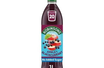 Robinsons Apple & Blackcurrant Squash 1L Bottle