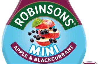 Robinsons Mini, No Added Sugar, Low Calorie, Apple and Blackcurrant, Makes 20 Drinks Per Pack, 66 ml – £1.90