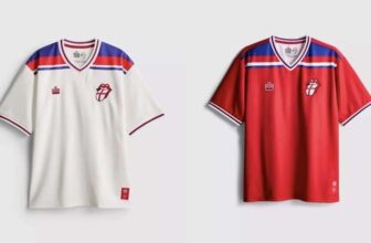 Rollings stones x admiral x England 1982 football top white or red – Sizes XS, S or M (£10 min spend) Free c&c