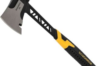 Roughneck ROU11070 Gorilla V-Series Axe 0.6kg/1¼lbs, Black Yellow
