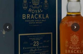 Royal Brackla 23yr old 2000 Tokaji Finish Exceptional Cask Single Malt Whisky 70cl 53.3%