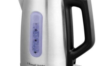 Russell Hobbs Electric Kettle 1.7L Capacity, Stainless Steel