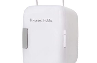 Russell Hobbs RH4CLR1001 4L/6 Can Portable Mini Cooler & Warmer