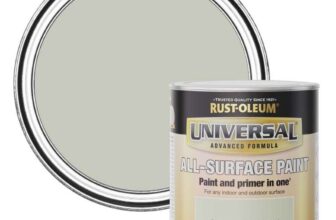 Rust-Oleum Universal Paint – Satin Finish – Cotswold Green 750ml