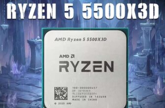 Ryzen 5 5500X3D CPU ( AMD Socket AM4 / 6C / 3D VCache ) w/code Binary Tech Store