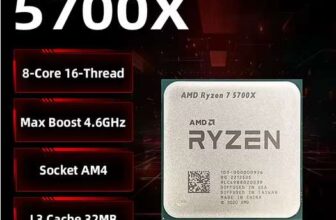 Ryzen 7 5700X CPU Processor ( 8C / Zen3 / Socket AM4 / DDR4 ) Binary Tech Store
