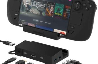 SABRENT Steam Deck Dock, 6-in-1 with HDMI 4K60Hz, USB-C 95W PD 3.0 Fast Charging, with 2 x vouchers – Store4PC-UK FBA (Selected Accounts)