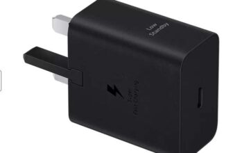 SAMSUNG 45w USB-C Fast Charger & USB-C Cable – Free c&c