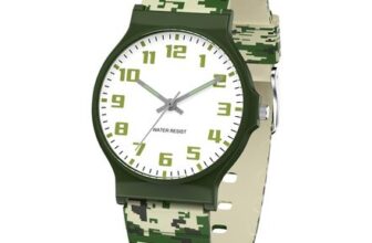 SOCICO Kids Analog Watch, 30m Waterproof, Ages 8-16