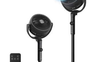 SONGMICS Standing Air Circulator Fan for Bedroom ( 15 Speeds / Oscillation / VIP Price ) w/code