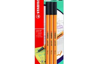 STABILO Point 88 Fineliner 3-Pack Black