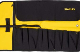 STANLEY Denier Tool Pocket Roll, Multi-Pockets Storage Organiser for Tools and for Small Parts