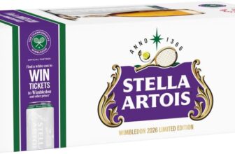 STELLA ARTOIS Premium Lager Beer Can, 440 ml (Pack of 10)