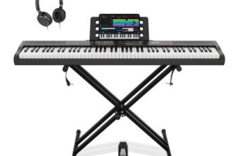 STRICH 88-Key Digital Piano with Stand, Semi-Weighted Keys SEP-150S