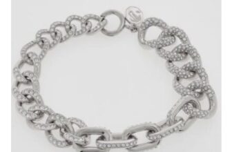 SWAROVSKI Silver Tone Crystal Embellished Bracelet