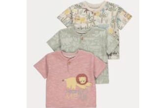 Safari Applique T Shirts 3 Pack