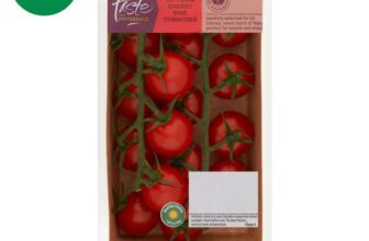 Sainsburys 250g Vittoria Cherry Vine Tomatoes, Taste the Difference (Nectar)