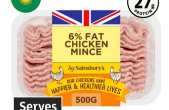 Sainsburys 500g British 6% Fat Chicken Mince (Nectar Price)